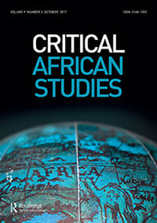 Cover of Critical African Studies Journal
